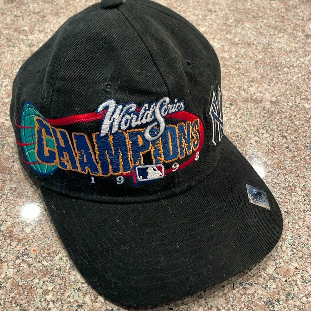 1998 NY Yankees World Series cap